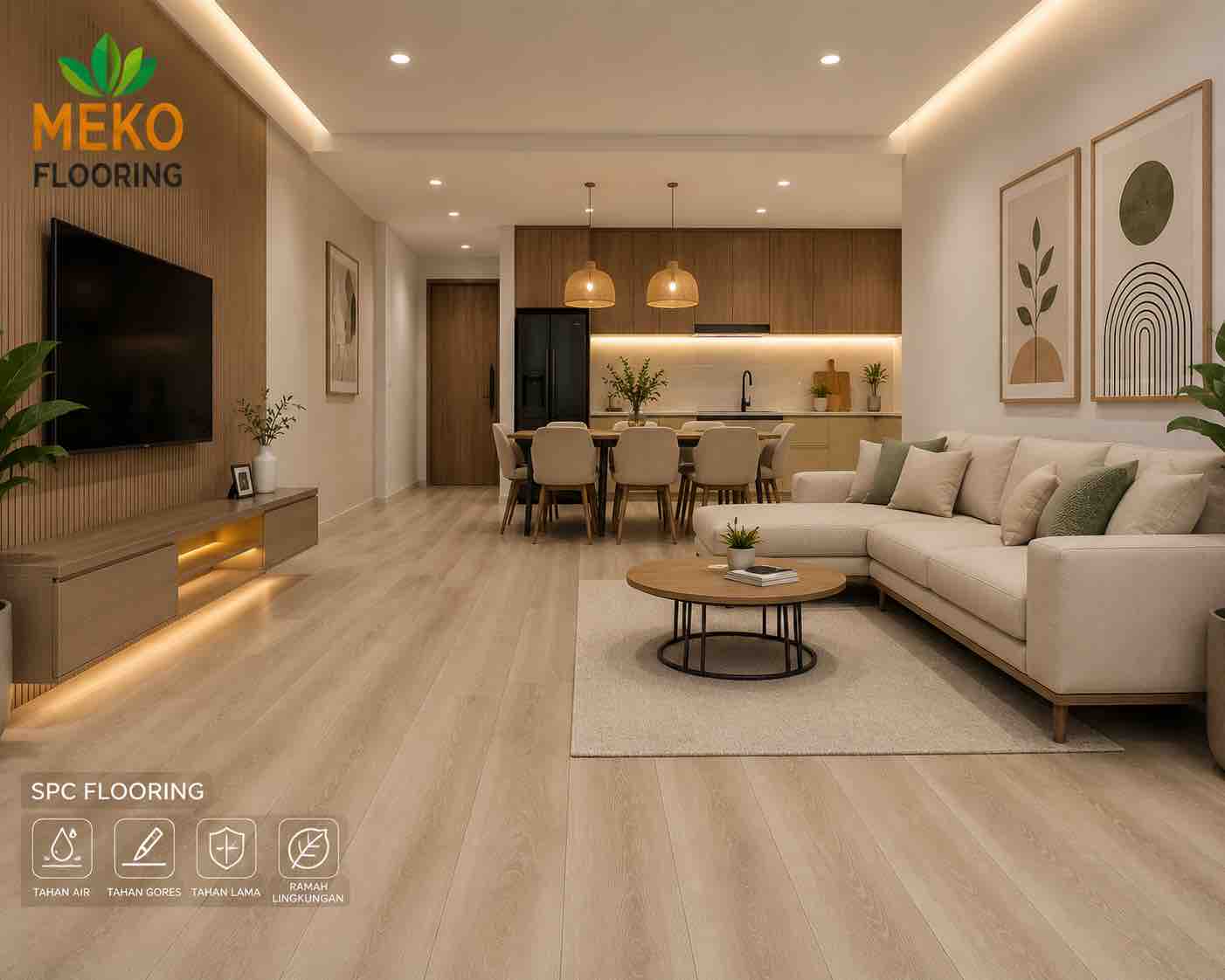 Kenapa Banyak Orang Memilih SPC Meko Flooring untuk Interior Rumah?